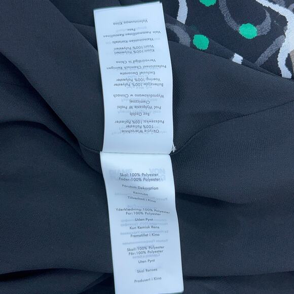 Diane Von Furstenberg DVF Womens Size 6 Erica Dress V Neck Long Sleeve POCKETS - Picture 13 of 16